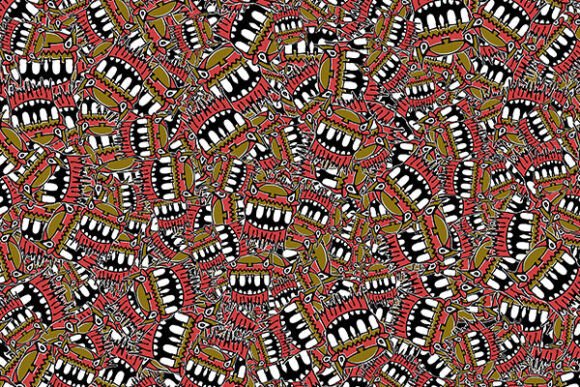 Demon Drawing Head Patterns: Exploring Two Unique Artistic Designs