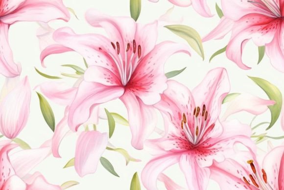 Lily Patterns Floral Decor for Creative Projects